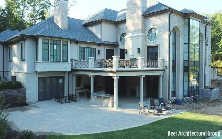 Custom home project by Beer Architectural Group