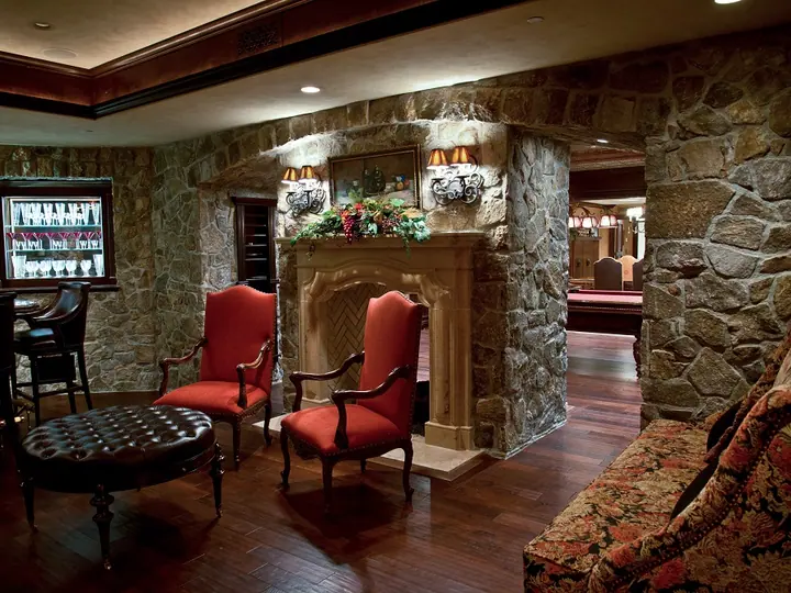 Custom wine cellar project by Beer Architectural Group